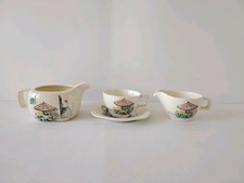 Midwinter Hugh Casson Riviera Cup and Saucer, Tea Pot and Milk Jug