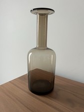 Holmgaard Gulvase, Brown, 10 Inch. MCM Vase.