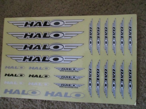 Halo wheels stickers - stickers, transfers