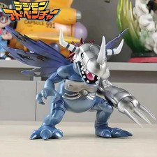 Digimon Metal Greymon 19cm COLLECTIBLE STATUE Anime Action Figure-