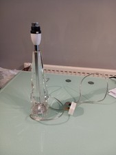 next heavy crystal table lamp