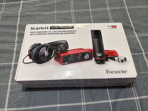 Focusrite scarlett 2i2 - 2i2, studio