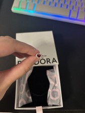 Pandora Red Heart Ring Brand new with Box and Receipt women’s  Uk size 48