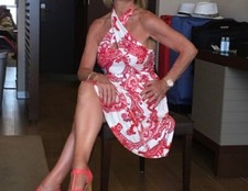 LASCANA White/Red  bandeau Dress UK 12. Good condition. Can be worn 4 ways