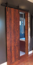 Rustic solid reclaimed wood