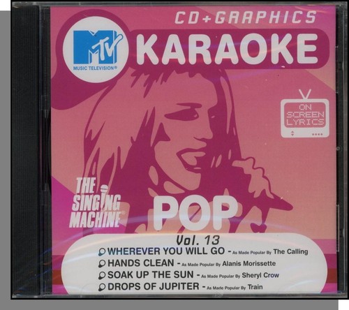 Karaoke mtv pop hits - cd+g,