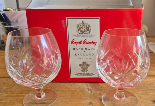 Royal brierley crystal - crystal, brandy