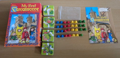 First carcassonne board - my,