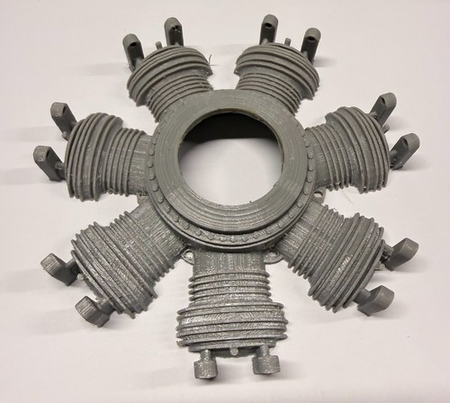 Ww2 scale dummy - ww2,, radial