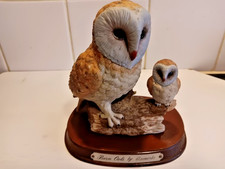 Porcelain Barn Owls By