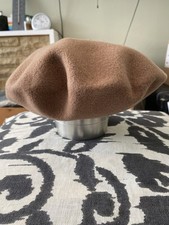 Kangol Modelaine Vintage Beret In Camel Colour Made In England Vgc