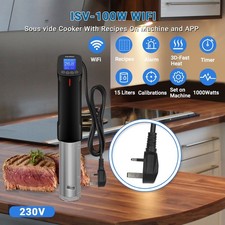 Inkbird 2.4G Wifi Sous Vide Slow Cooker ISV-100W Cooking Machine Remote Monitor