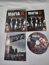 Mafia II PS3 PlayStation 3 Game - VGC ✔️ w/Manual Map 2K Gang Action