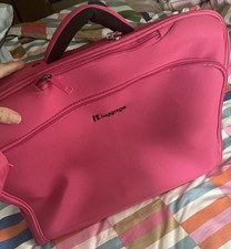 IT luggage Suitcase Holdall Travel Holiday Suit Bag Pink Carry On Aeroplane Sun