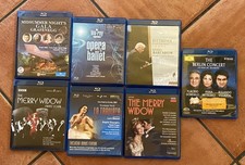 7x OPERA / CLASSICAL BLU RAYS