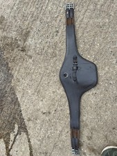 Stud Girth Brown Leather 46