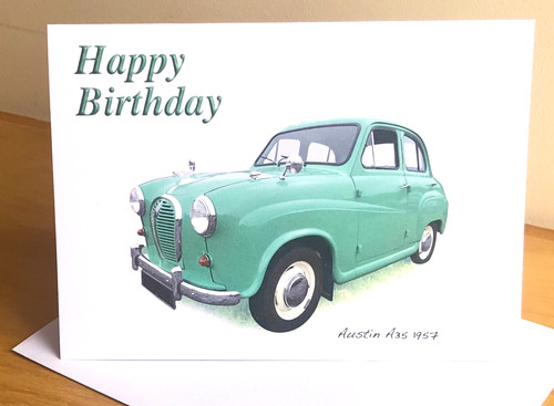Austin a35 1957 - a35, 5x7in