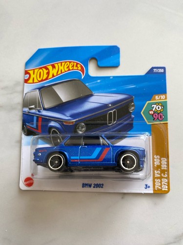 Hot wheels bmw 2002 short - short, card