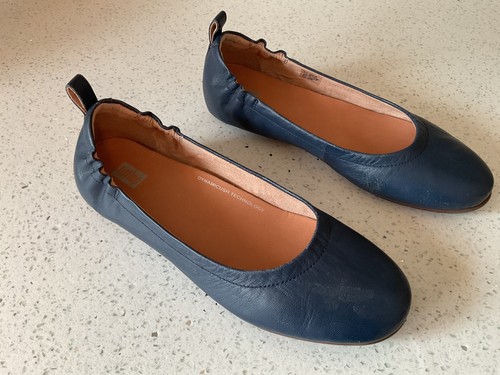 Fitflop blue allegro ballerina - allegro,