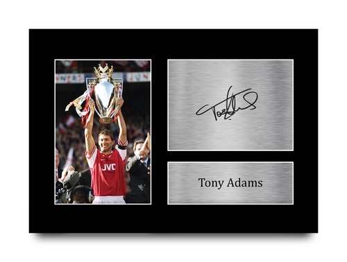 Tony adams signed arsenal pre - tony,