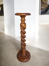 Vintage Wood Column Pedestal
