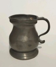 Antique pewter Mug King George