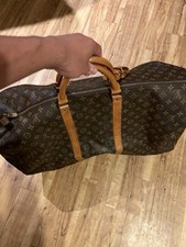 Louis Vuitton Alize Travel Bag Brown Unisex