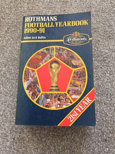 Rothmans football yearbook - rothmans,