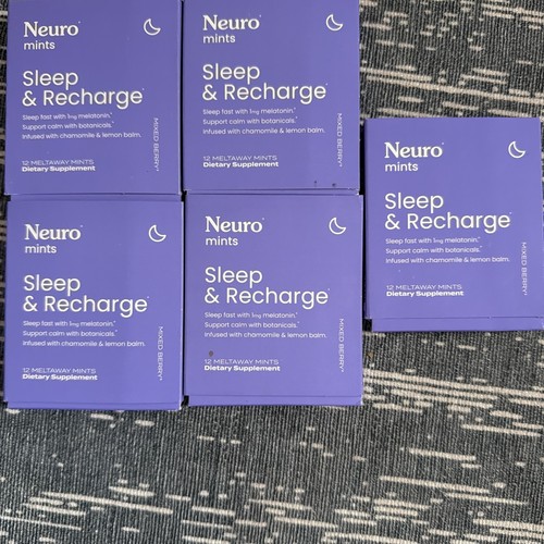 Neuro mints sleep recharge 5 - neuro, &