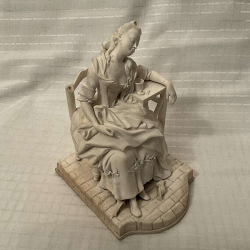 Antique parian ware porcelain - parian,