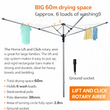 Home Lift & Click 60m 4 Arm