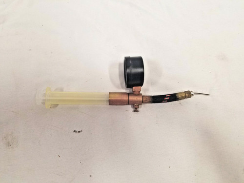 Vintage rockshox shock pump - pump,