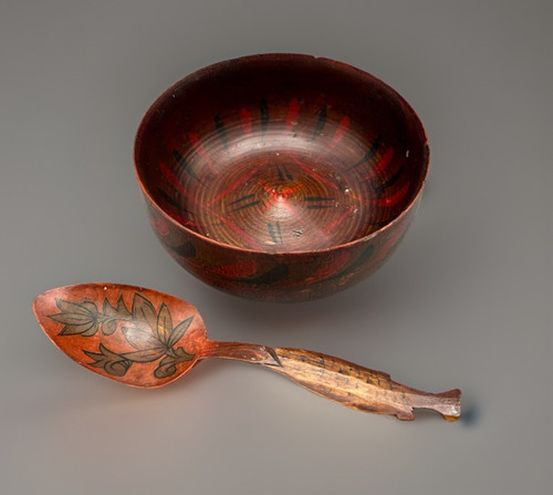 19th century folk art - art, treen