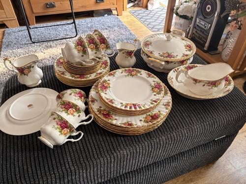 Royal albert old country roses - old,
