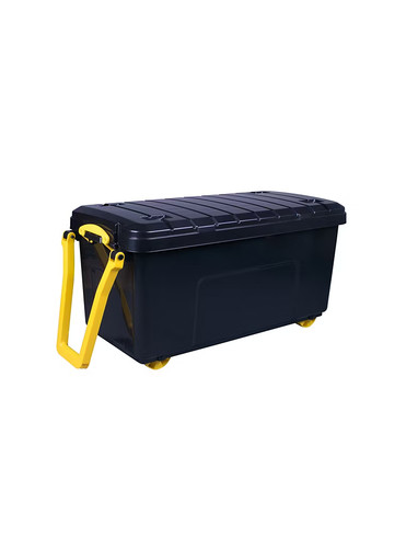 160l plastic storage trunk - plastic,