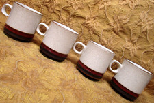 4 DENBY Potter's Wheel Rust