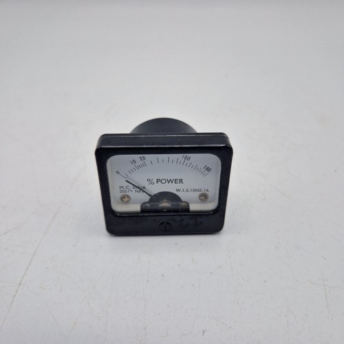 Vintage power meter gauge - vintage,