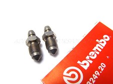 2x Genuine Brembo Bleed Screws