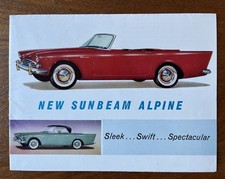 1959 Sunbeam Alpine Rootes Car