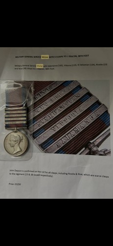 Military general service medal - service,