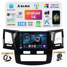 Android 14 DAB+ CarPlay GPS