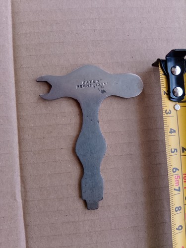 Vintage unusual spanner wrench - spanner,