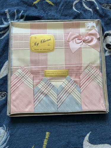 Vintage irish tablecloth - vintage,