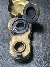 Antique Brass Violin-Shaped