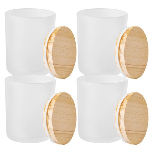 Pcs small glass containers - glass,