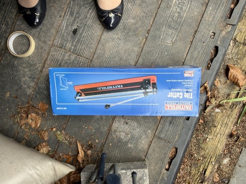 Faithfull tile cutter 300mm - cutter,