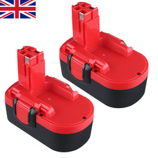2x 4800mAh 18V Battery For Bosch BAT025 BAT026 BAT160 GSB 18 VE-2 GSR PSB PSR UK