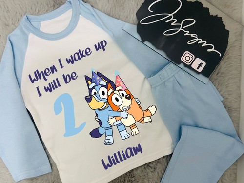 Personalised bluey when wake - personalised,