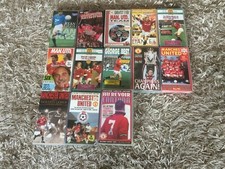 Official Manchester United VHS Tapes - Select Your Tape