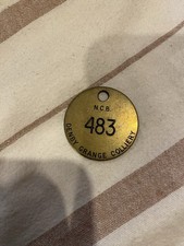 Denby Grange Colliery NCB Token Tag 483